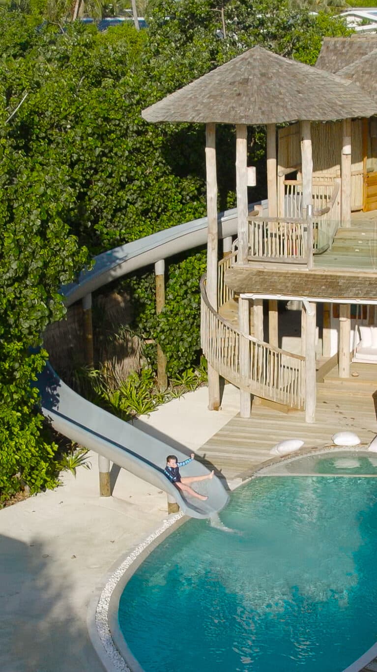 Villa accommodation at Soneva Jani