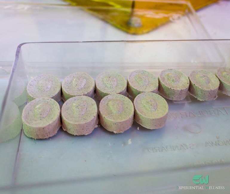 Thai cultural amulets on display