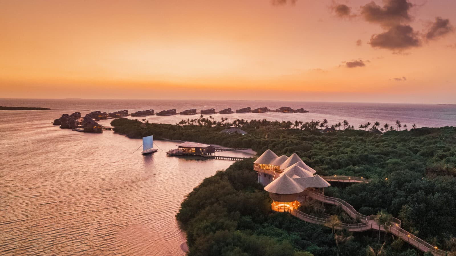Wellnessbereich im Soneva Jani