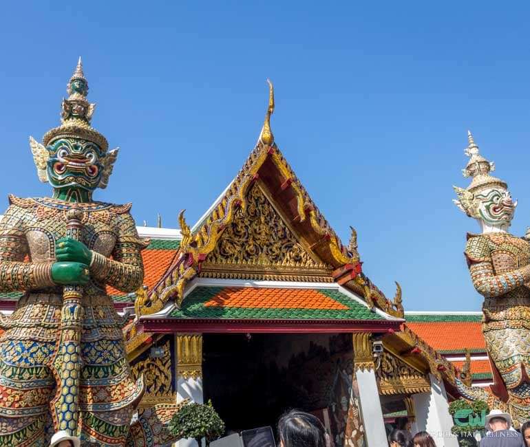 惡魔守護者羅波那 (Ravana) 守護玉佛寺辟邪