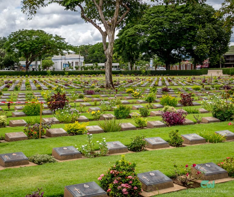 Soldatenfriedhof von Kanchanaburi